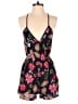Xhilaration Tropical Black Romper Size M - photo 1