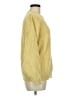 Bill Blass 100% Cotton Chevron-herringbone Yellow Pullover Sweater Size M - photo 4