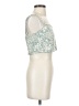 Mimi Chica 100% Rayon Teal Sleeveless Blouse Size S - photo 4