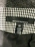 White House Black Market Houndstooth Black Gray Blazer Size 0 - photo 6