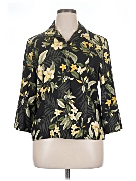 Tommy Bahama 3/4 Sleeve Silk Top