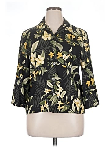 Tommy Bahama 3/4 Sleeve Silk Top (view 1)