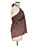 The Limited 100% Polyester Red Sleeveless Blouse Size L - photo 4
