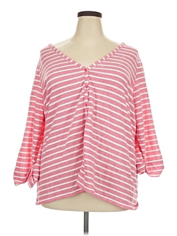 Liz Claiborne 3/4 Sleeve Blouse (view 1)