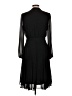 Ann Taylor 100% Polyester Black Cocktail Dress Size 6 - photo 2
