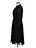 Ann Taylor 100% Polyester Black Cocktail Dress Size 6 - photo 5