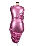 Rebdolls Metallic Pink Cocktail Dress Size 2X - photo 2