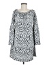 West Loop Graphic Gray Casual Dress Size M - photo 1