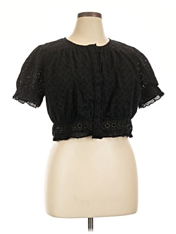 J.Crew Short Sleeve Blouse (view 1)