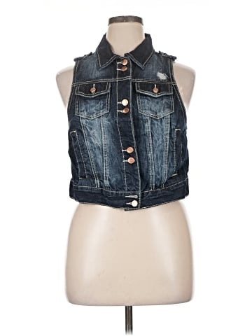 Vanity Denim Vest (view 1)