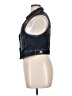 Vanity Ombre Solid Blue Denim Vest Size XL - photo 5