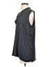 CAbi 100% Polyester Gray Sleeveless Blouse Size S - photo 5