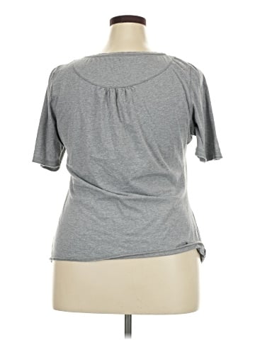 Faded Glory Short Sleeve Henley (view 2)