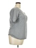 Faded Glory Gray Short Sleeve Henley Size 2X - photo 4