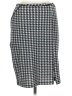 Venus Houndstooth Silver Black Casual Skirt Size M - photo 1