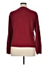 Banana Republic Burgundy Silk Pullover Sweater Size XL - photo 2