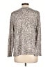 Chico's Animal Print Tan Pullover Sweater Size L - photo 2