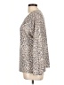 Chico's Animal Print Tan Pullover Sweater Size L - photo 5