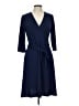 Leota Blue Casual Dress Size L - photo 1