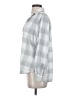 Grayson 100% Cotton Checkered-gingham Gray Long Sleeve Button-Down Shirt Size Sm (2) - photo 5