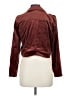 LC Lauren Conrad 100% Polyester Solid Burgundy Jacket Size M - photo 2