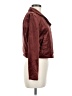 LC Lauren Conrad 100% Polyester Solid Burgundy Jacket Size M - photo 4