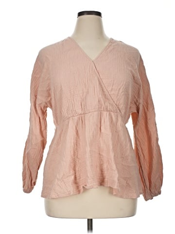 Ava & Viv Long Sleeve Blouse (view 1)
