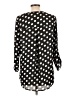 Daniel Rainn Polka Dots Black 3/4 Sleeve Blouse Size L - photo 2