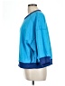 Unbranded 100% Cotton Color Block Blue Sweatshirt Size L (estimated) - photo 5