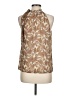 INC International Concepts Brown Sleeveless Blouse Size M - photo 2