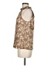 INC International Concepts Brown Sleeveless Blouse Size M - photo 5