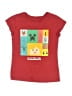 Minecraft Red Short Sleeve T-Shirt Size 7 - 8 - photo 1