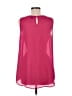 W by Worth 100% Polyester Pink Sleeveless Blouse Size 8 - photo 2
