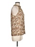 INC International Concepts Brown Sleeveless Blouse Size M - photo 4