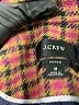 J.Crew 100% Wool Plaid Burgundy Wool Blazer Size 8 - photo 3