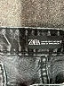 Zara Tweed Black Jeans Size 8 - photo 7