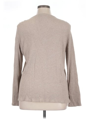 Eileen Fisher Long Sleeve Henley (view 2)