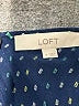 Ann Taylor LOFT Blue Sleeveless Blouse Size M - photo 7