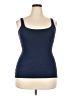 Mossimo Supply Co. Blue Sleeveless Top Size XL - photo 1