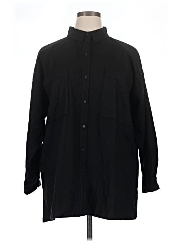 Eileen Fisher Long Sleeve Button-Down Shirt (view 1)