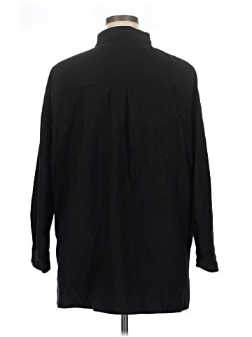 Eileen Fisher Long Sleeve Button-Down Shirt (view 2)