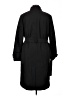 Andrew Marc 100% Polyester Black Trenchcoat Size XL - photo 2
