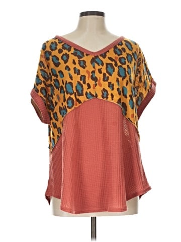 Umgee 3/4 Sleeve Blouse (view 1)