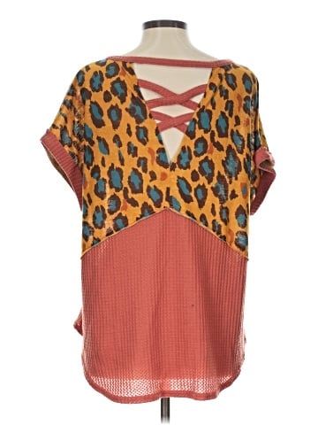 Umgee 3/4 Sleeve Blouse (view 2)