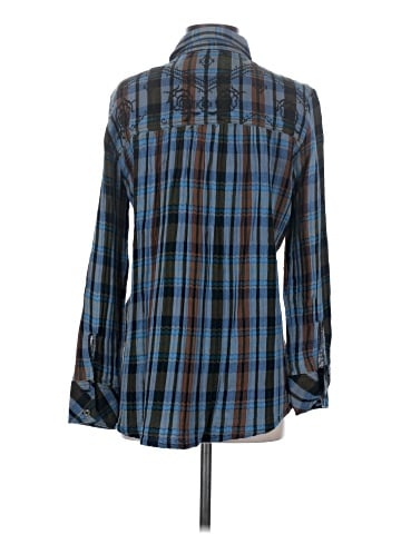 Free People Long Sleeve Button-Down Shirt (view 2)