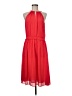 MICHAEL Michael Kors 100% Polyester Solid Red Cocktail Dress Size 8 - photo 1