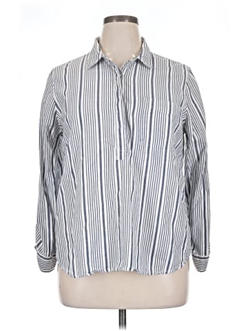 Faded Glory Long Sleeve Button-Down Shirt (view 1)