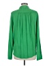 Ella Moss 100% Rayon Green Long Sleeve Blouse Size M - photo 2