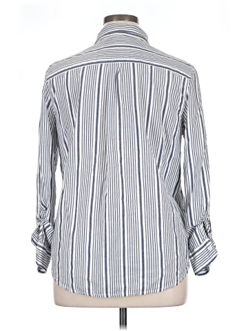 Faded Glory Long Sleeve Button-Down Shirt (view 2)