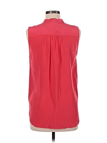 Trina Turk Sleeveless Silk Top (view 2)